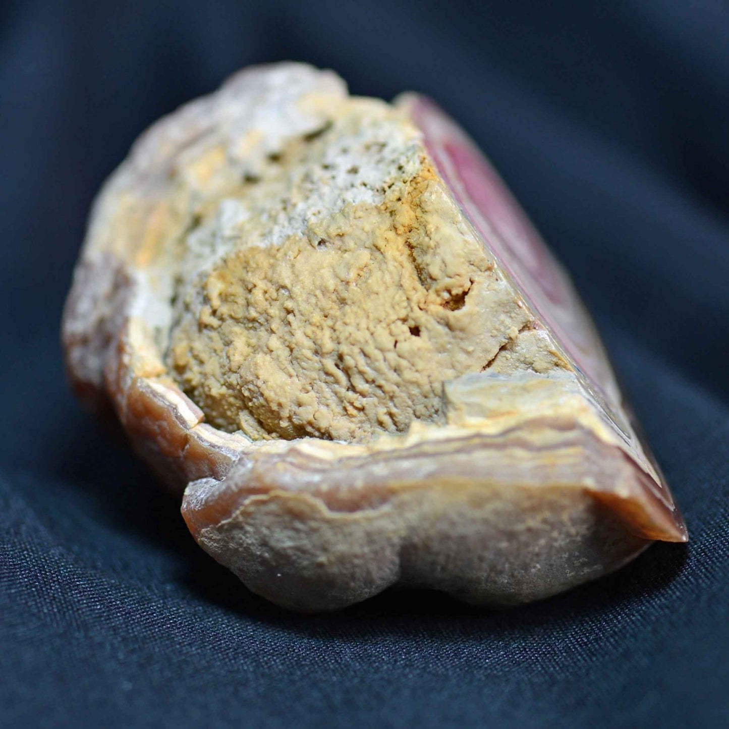 Banded Rhodochrosite Chunk, Capillitas Mine