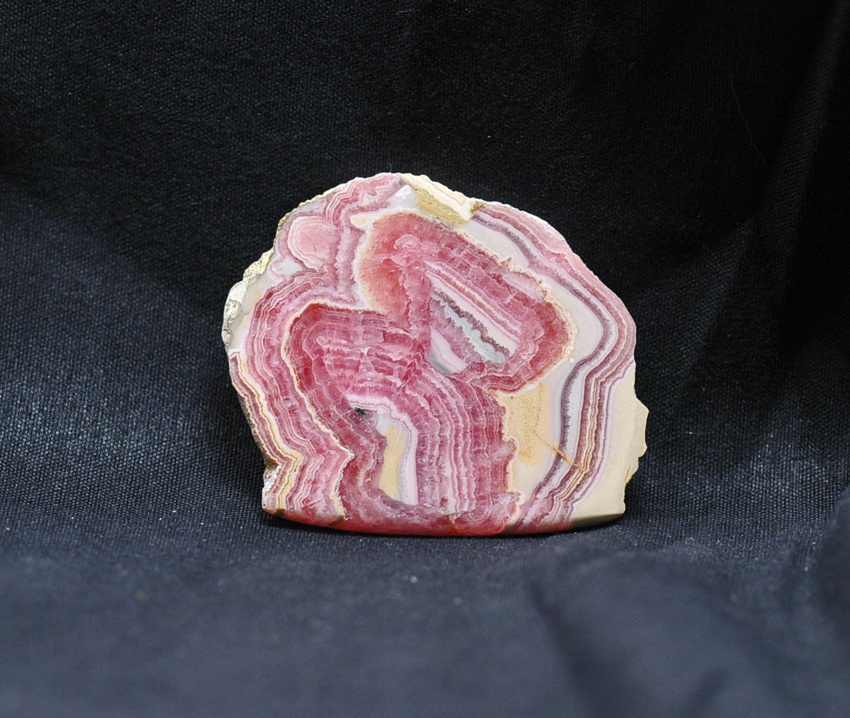 Rhodochrosite slice