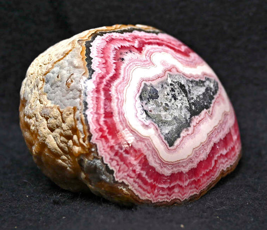 Rhodochrosite and Silver Nodule