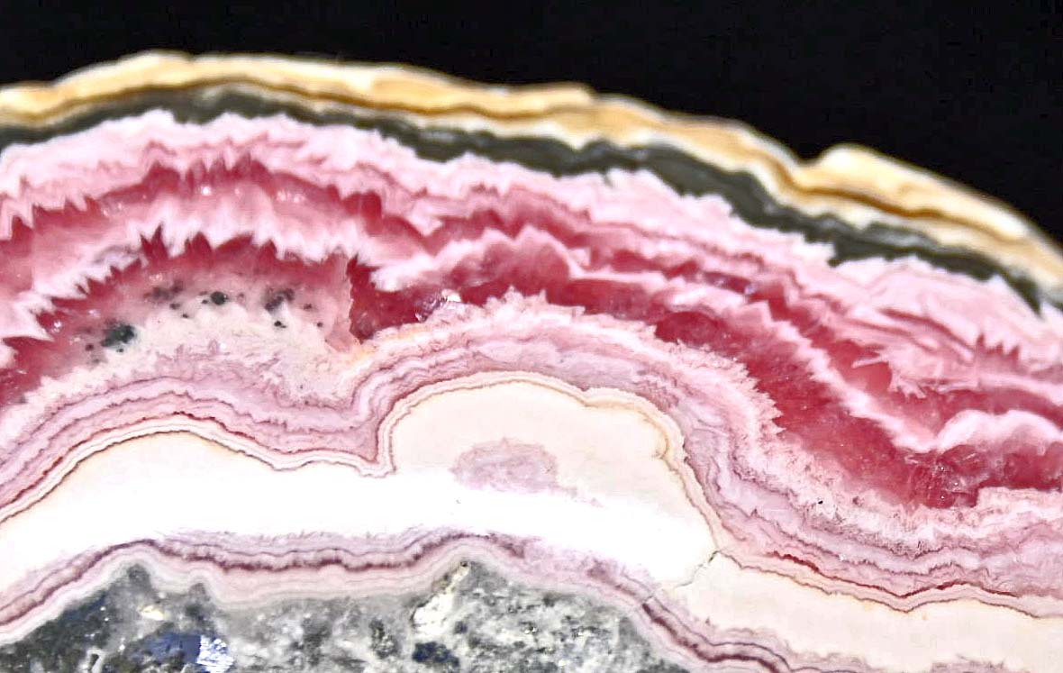 Rhodochrosite and Silver Nodule